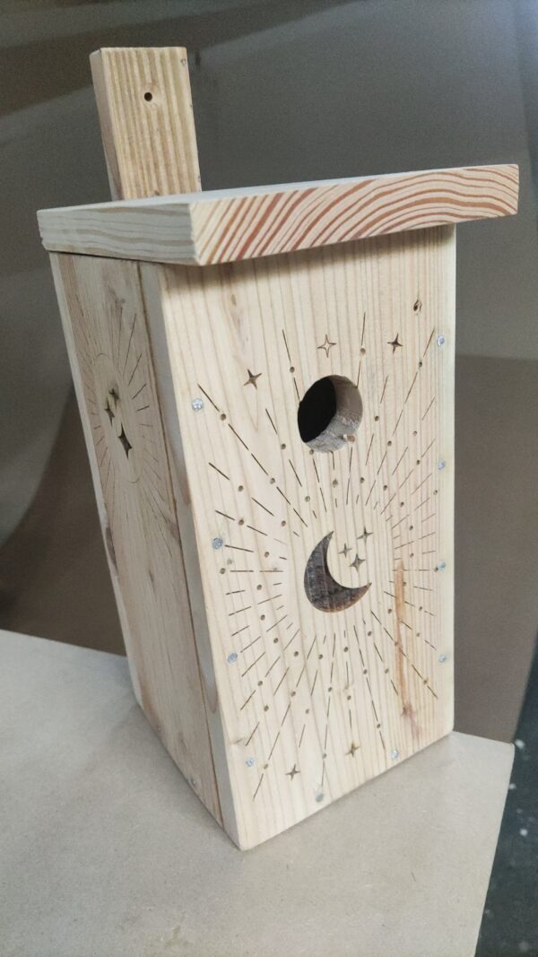 Custom Design Nestkast Pimpelmees - Afbeelding 2